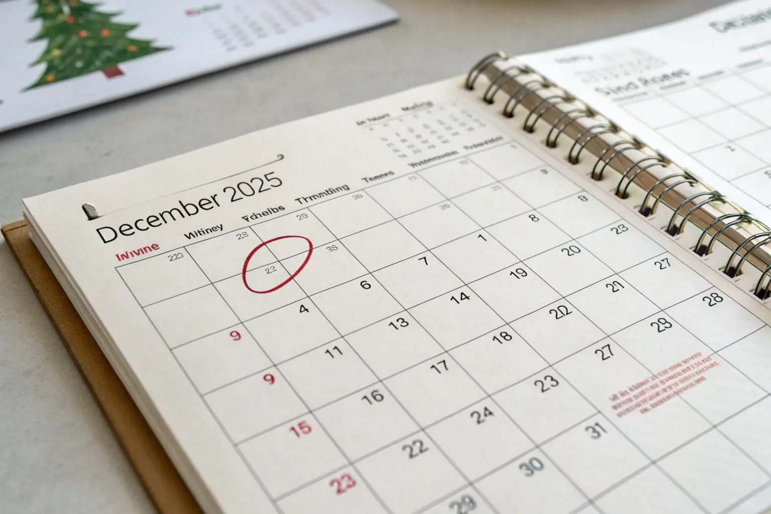 When to put away a Christmas tree in 2025?