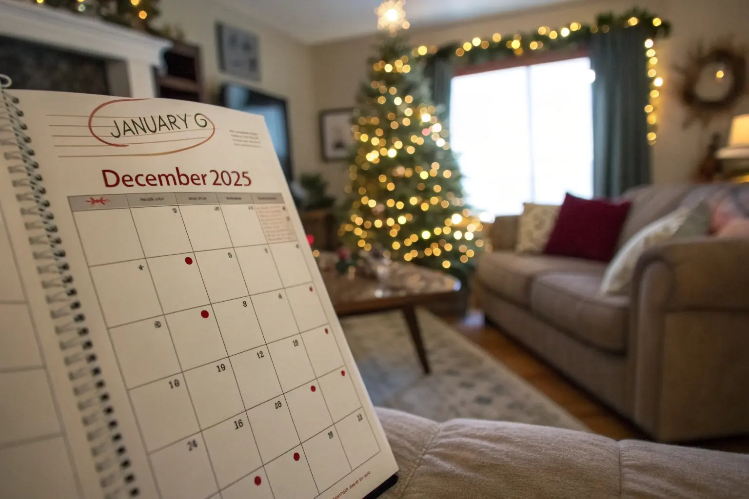 When to take Christmas decorations down in 2025?