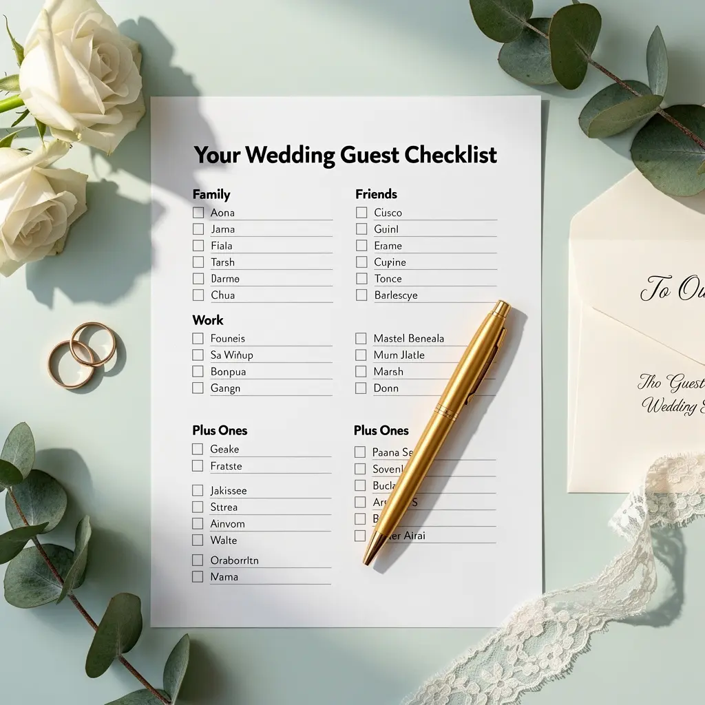 Your Wedding Guest Checklist