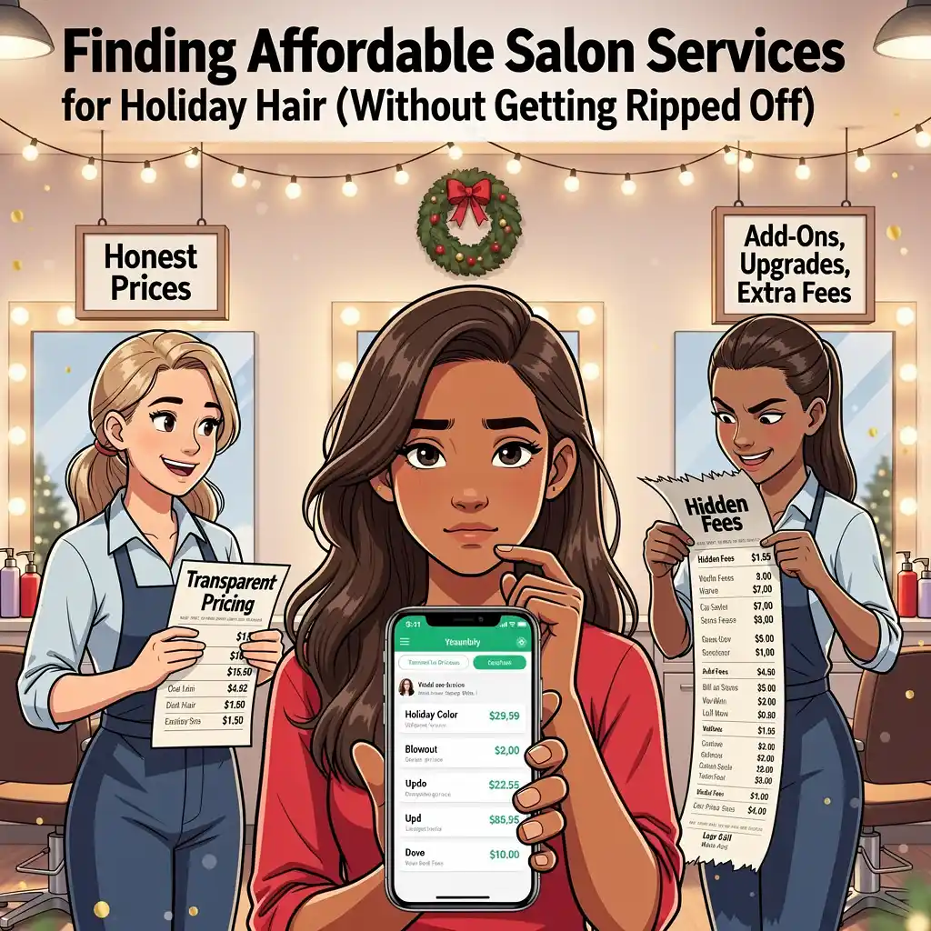Finding Affordable Salon Services for Holiday Hair (Without Getting Ripped Off)