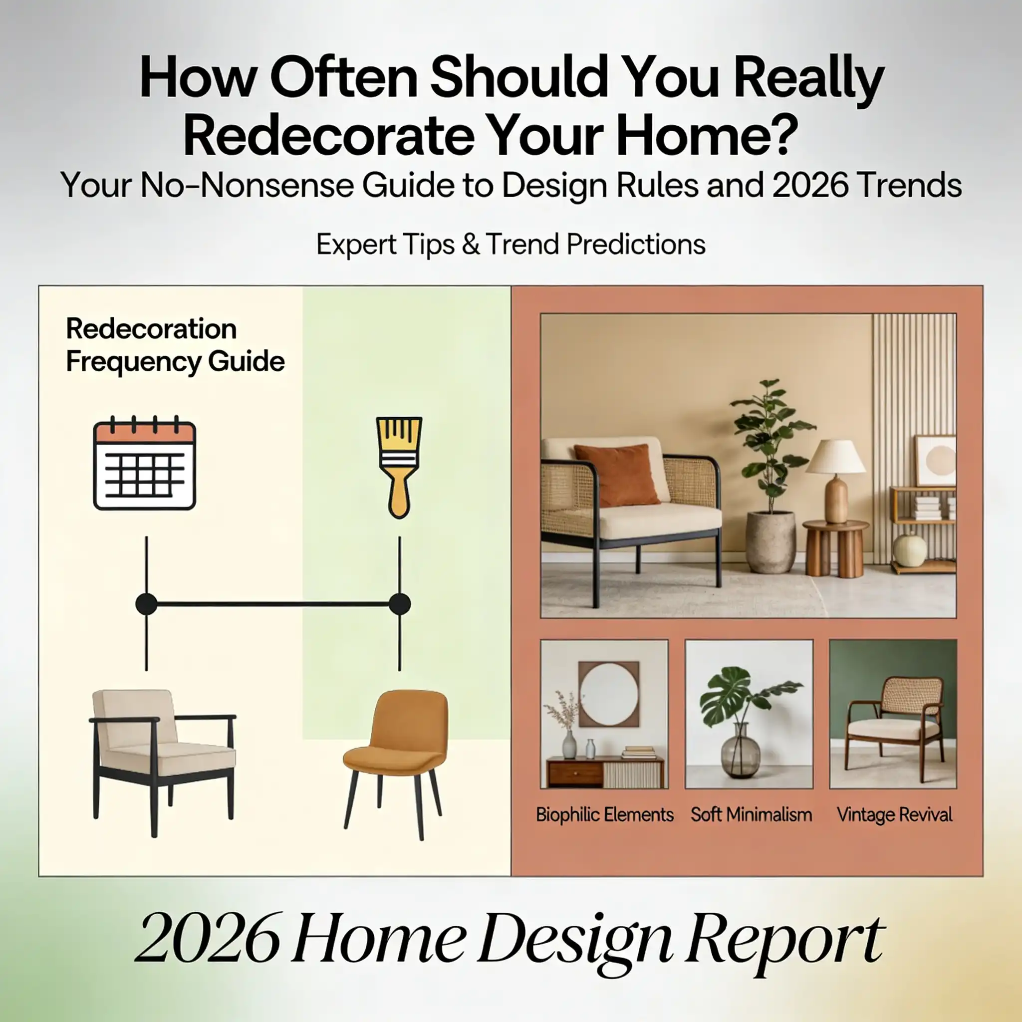 How Often Should You Really Redecorate Your Home? Your No-Nonsense Guide to Design Rules and 2026 Trends