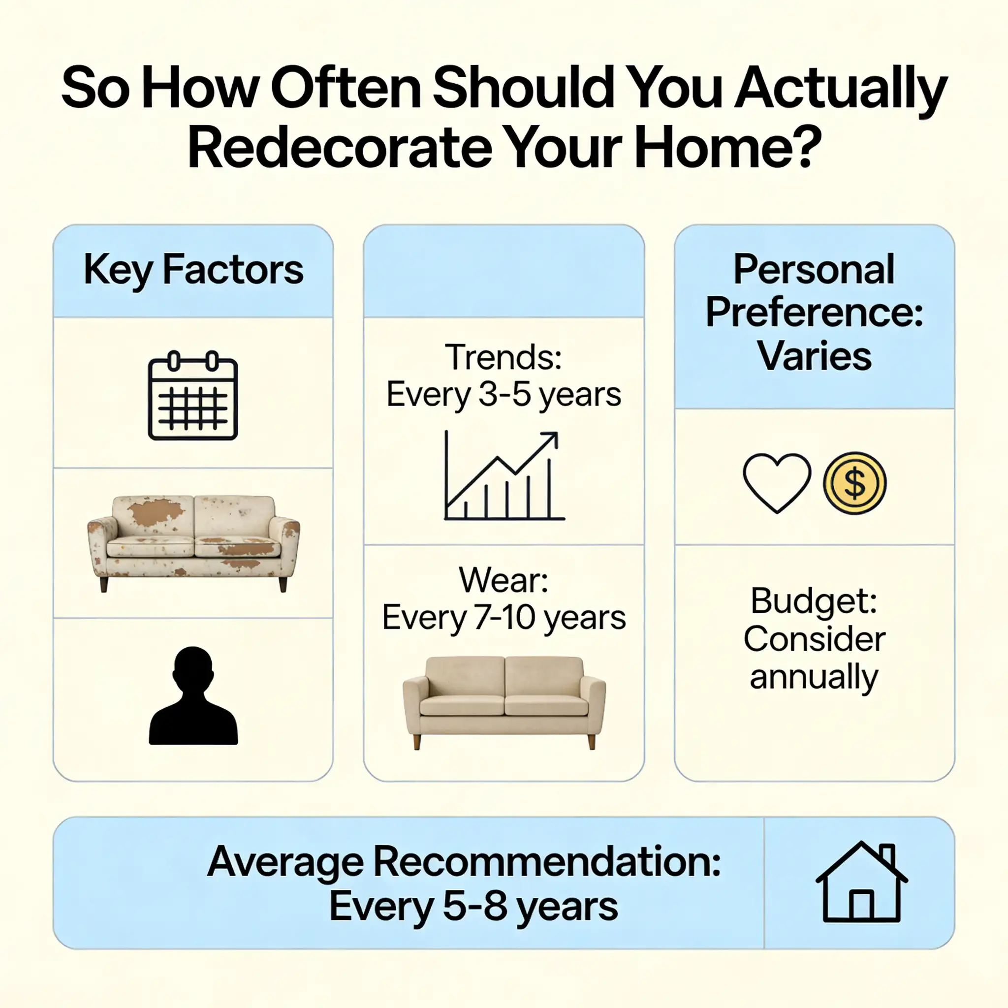 So How Often Should You Actually Redecorate Your Home?