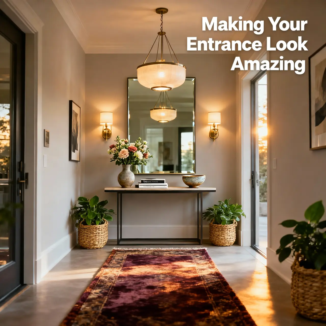Making Your Entrance Look Amazing