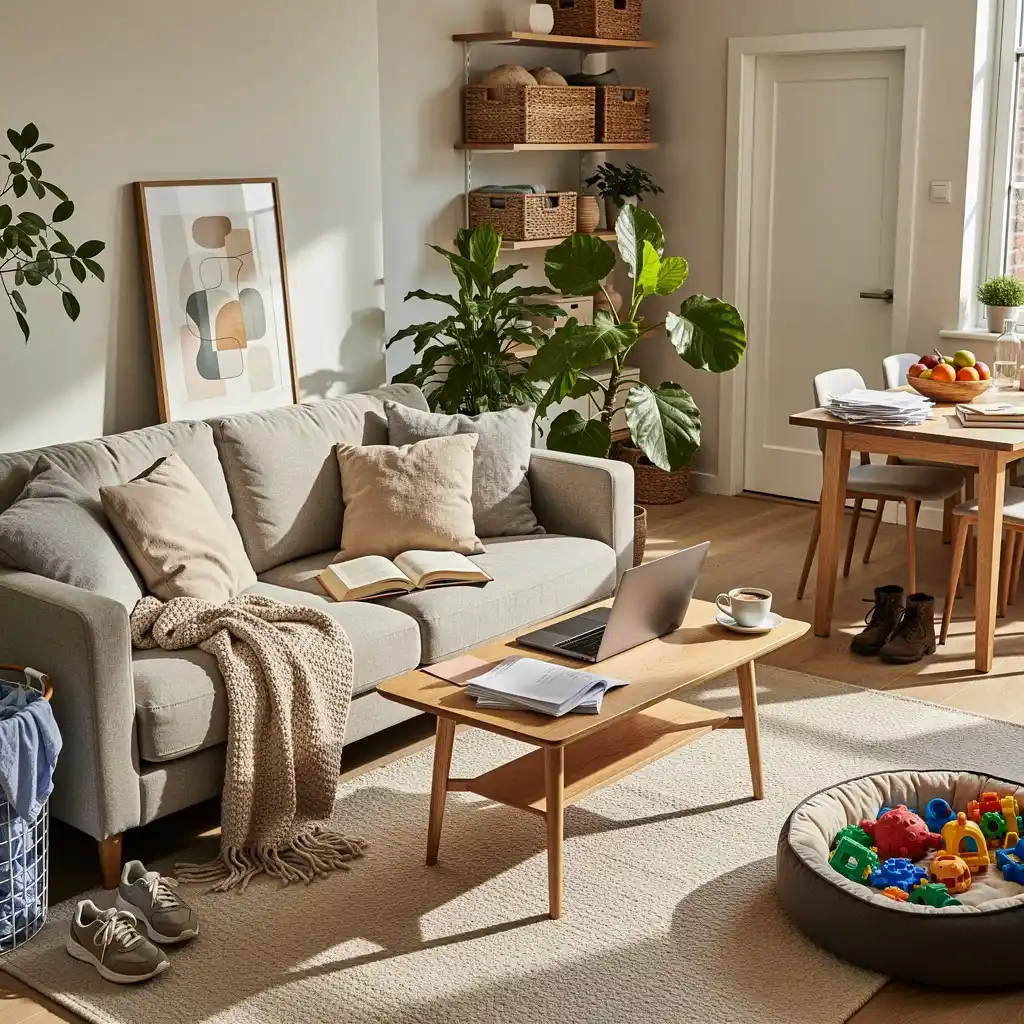 Design for how you actually live. Not how you think you should live. Not how spaces look in magazines. How YOU really live.