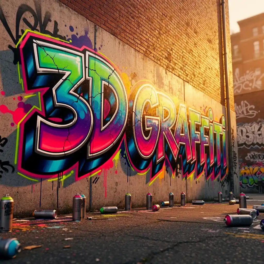 What About 3D Graffiti?