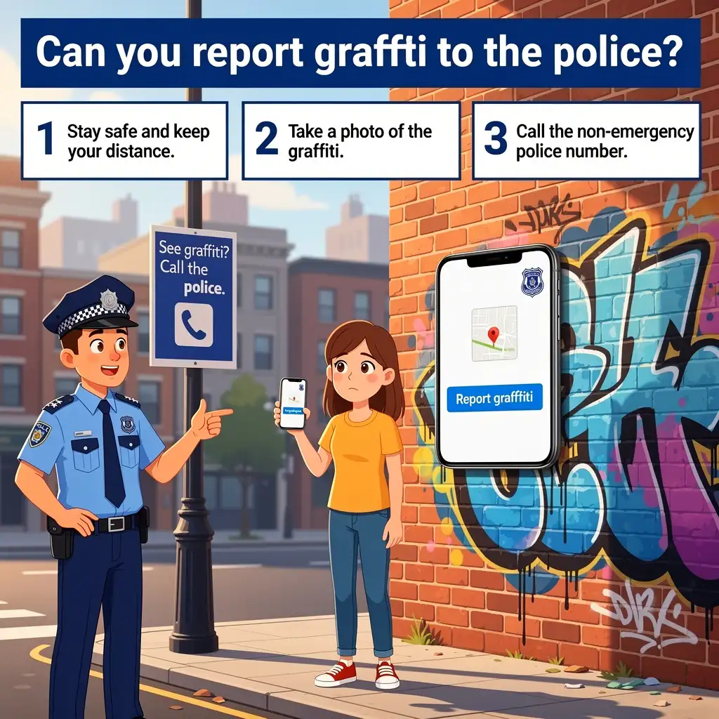Can You Report Graffiti to Police?