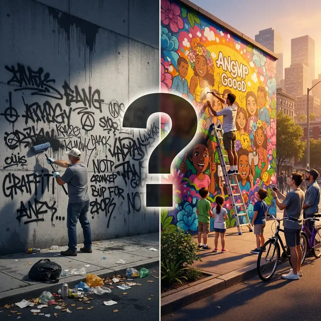 Is Graffiti Good or Bad for Society?