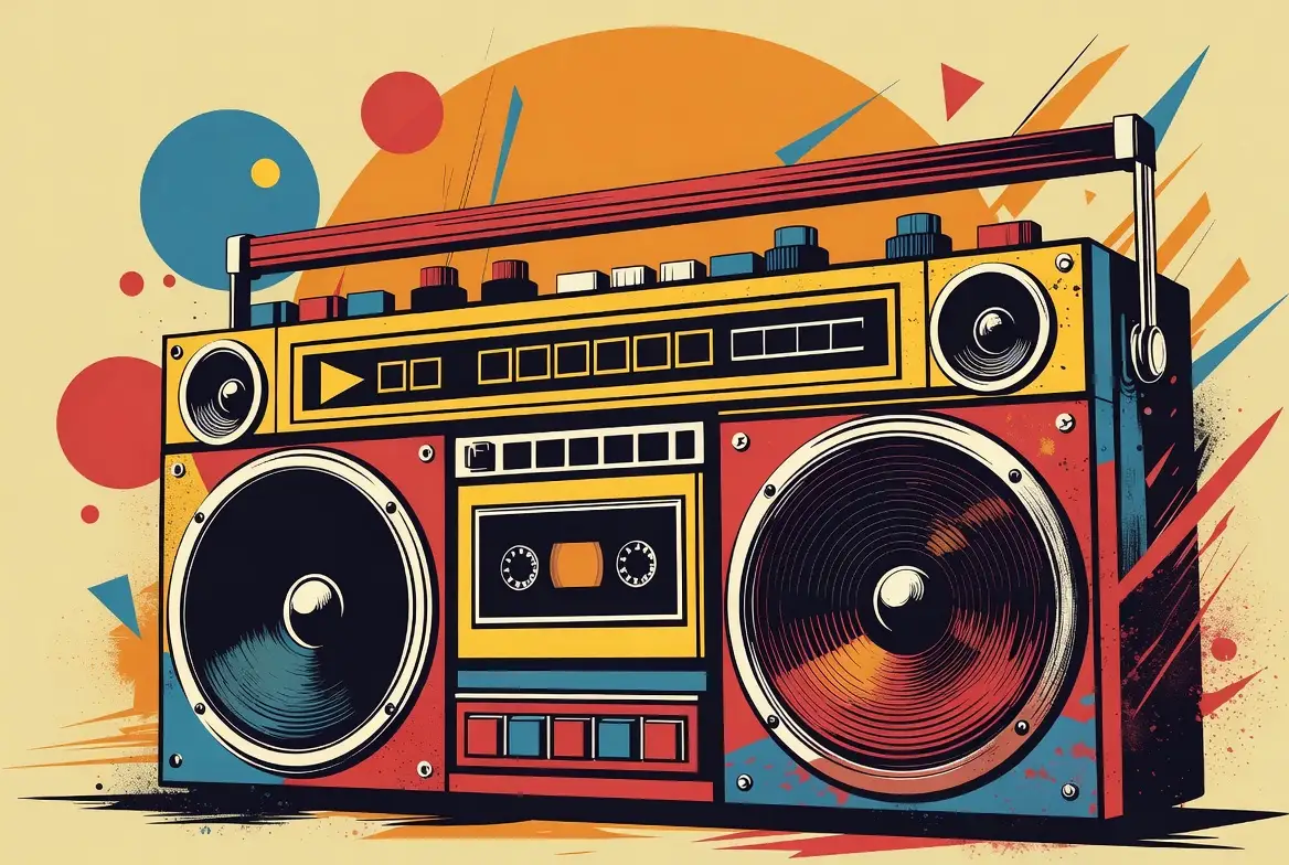 10 Boom Box Beat Drop Ideas Pinterest Keeps Saving | Retro Pop-Art