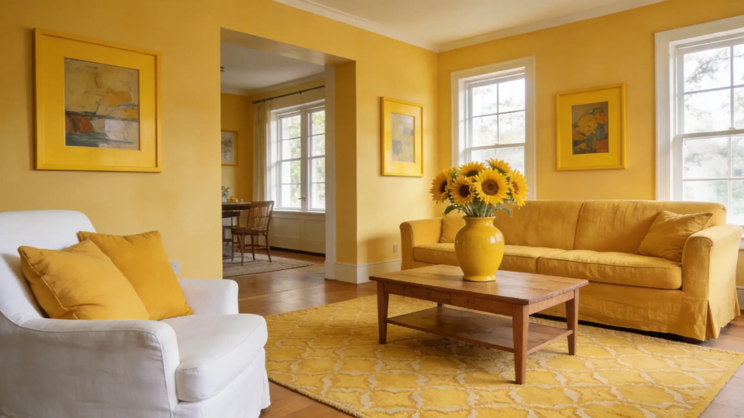 Yellow Living Room Decor Ideas
