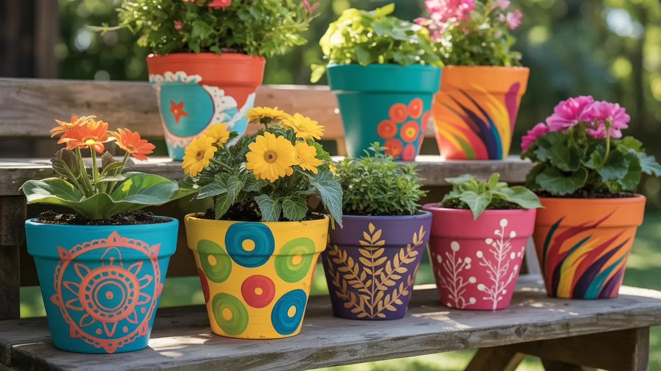 Painted Flower Pot Ideas That Wake Up Your Garden