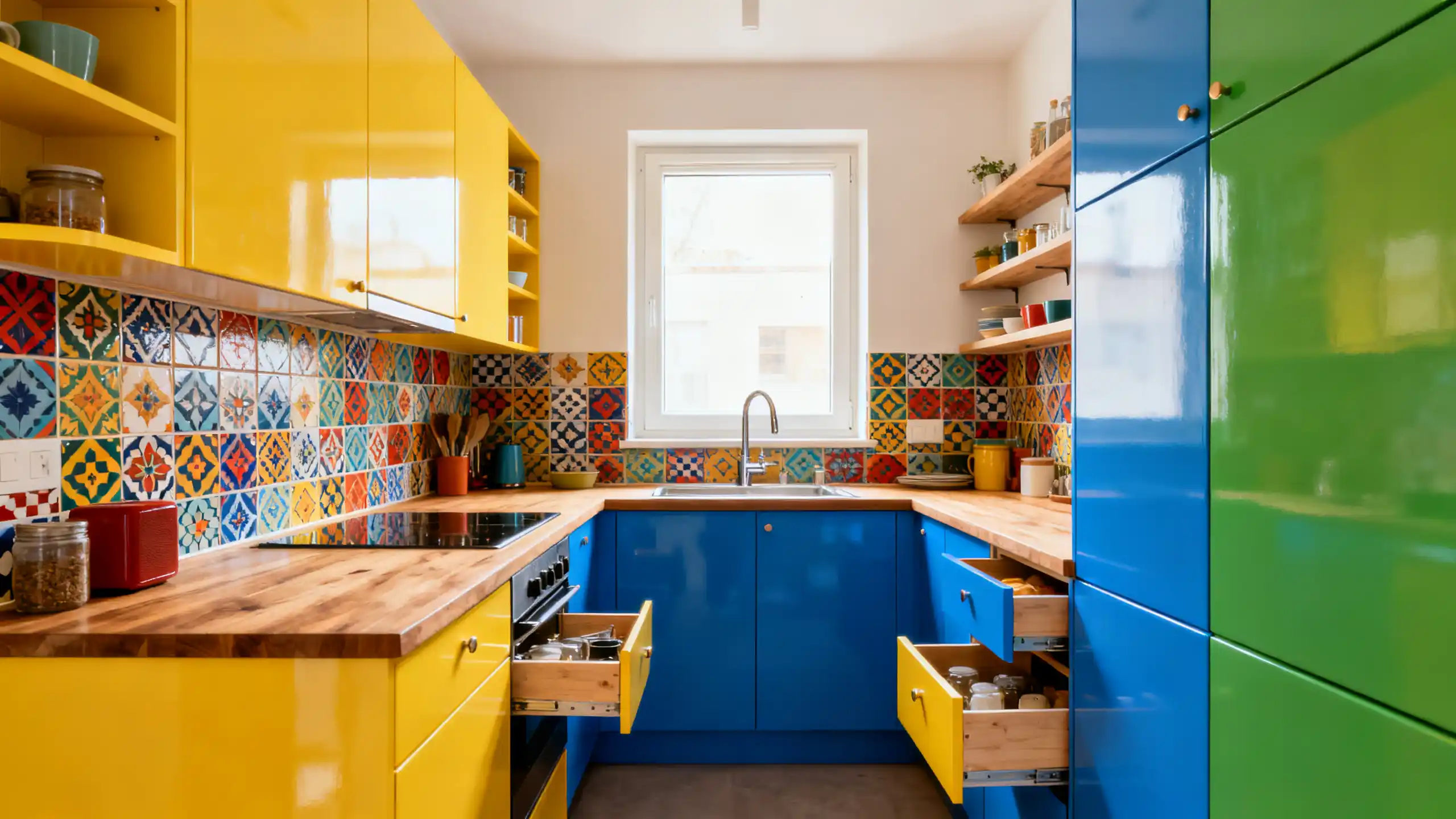 Colorful Kitchen Ideas That Actually Work in Apartments, Small Spaces, and Real Homes